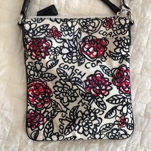 COACH Poppy Graffiti bag